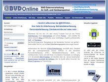 Tablet Screenshot of bvdonline.de